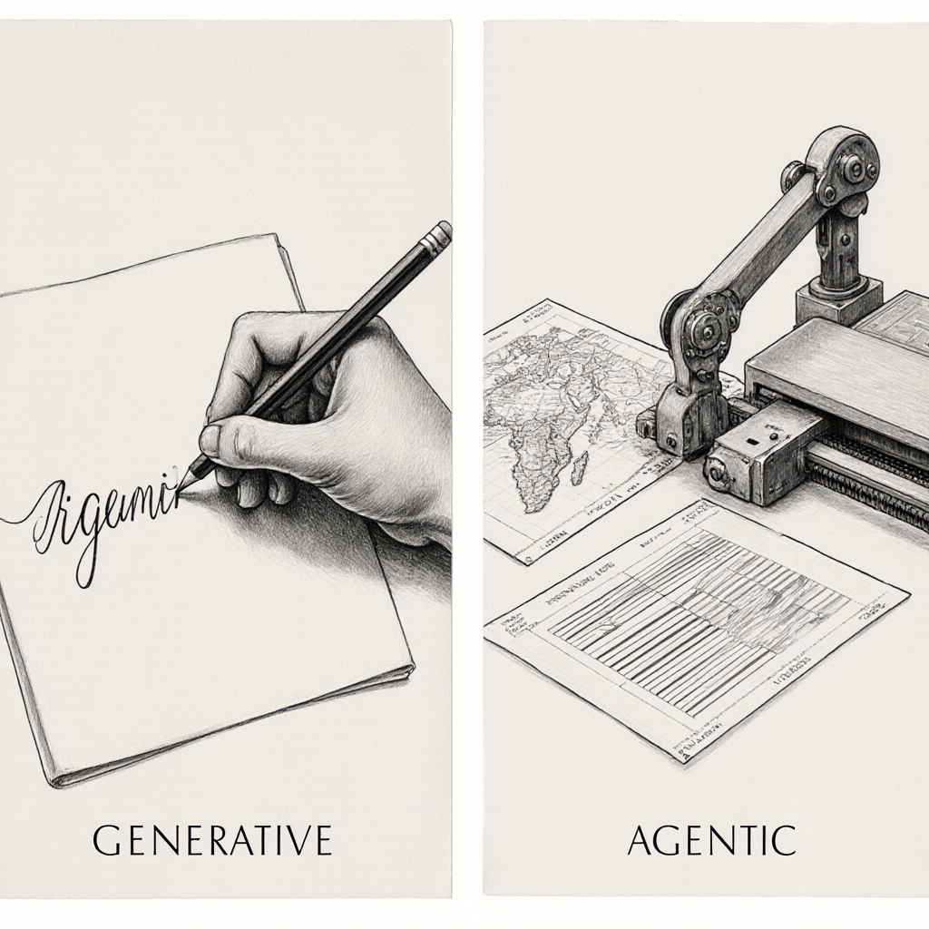 AI types comparison visual